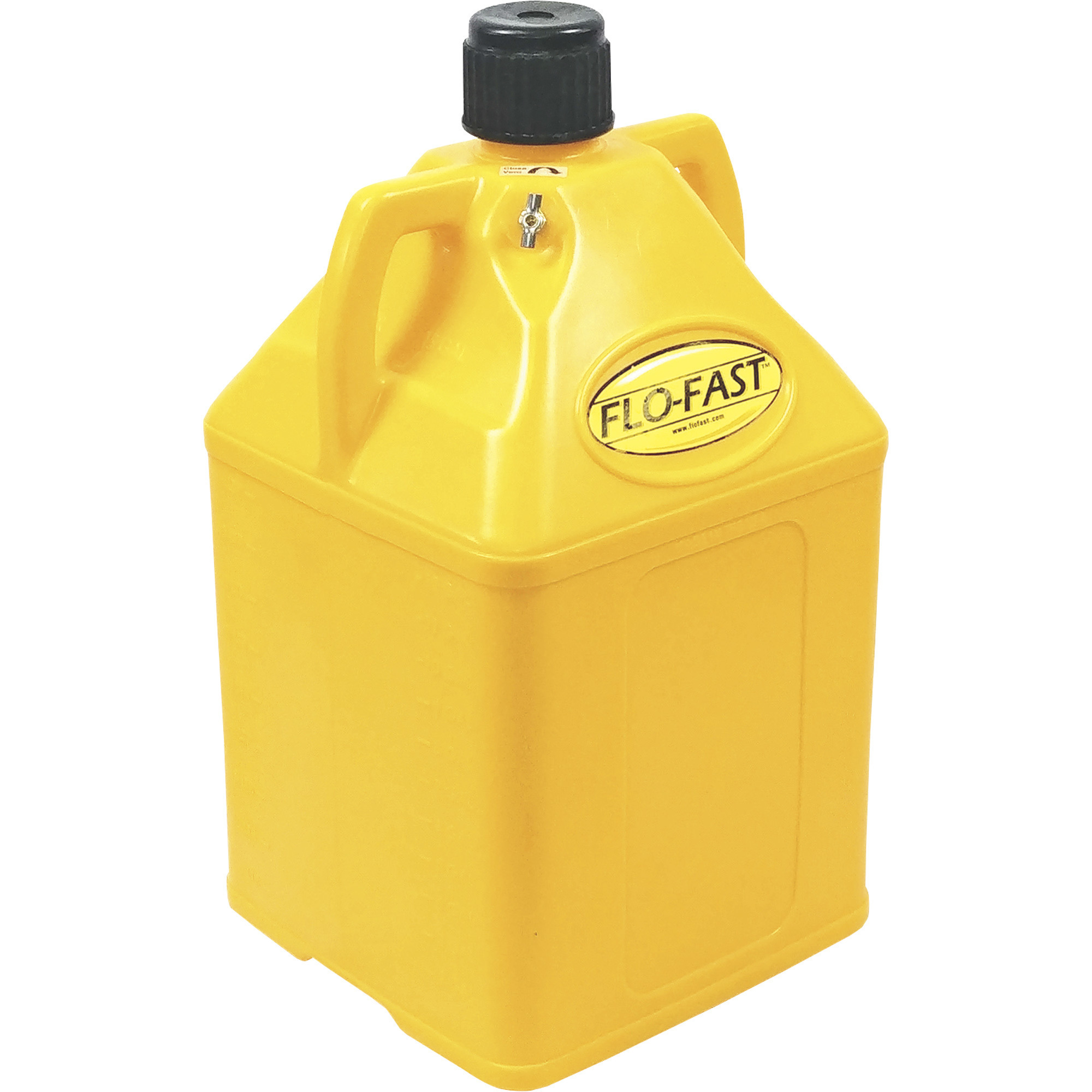 FLO-FAST Container, 15-Gallon, Yellow, For Diesel, Model# 15504